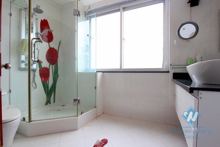 Large size two bedrooms apartment for rent in Trich Sai street, Tay Ho district, Ha Noi